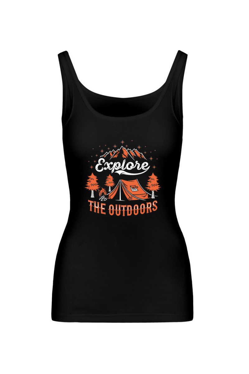 Koszulka Damska Tank Top Explore The Outdoors