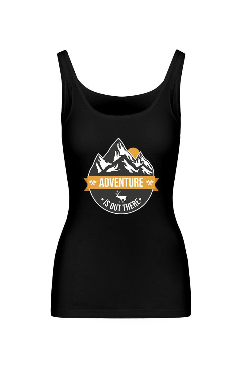 Koszulka Damska Tank Top Adventure Is Out There