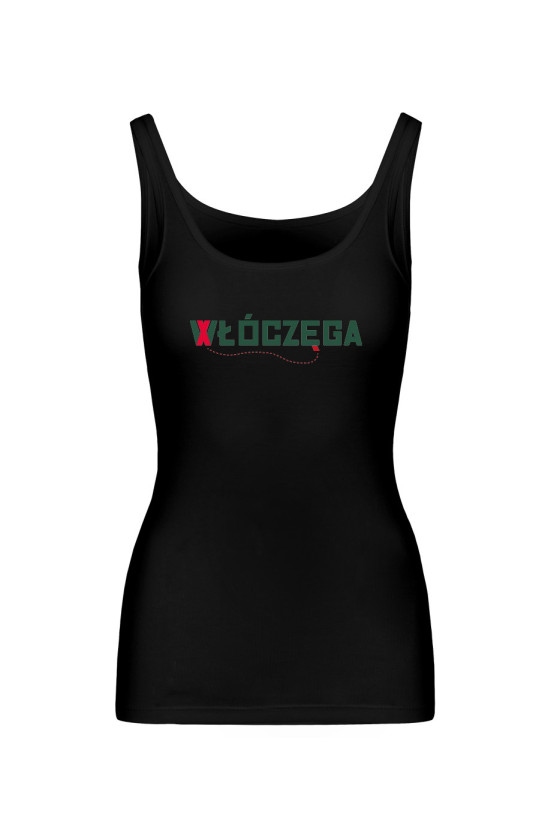 Koszulka Damska Tank Top Włóczęga Logo II