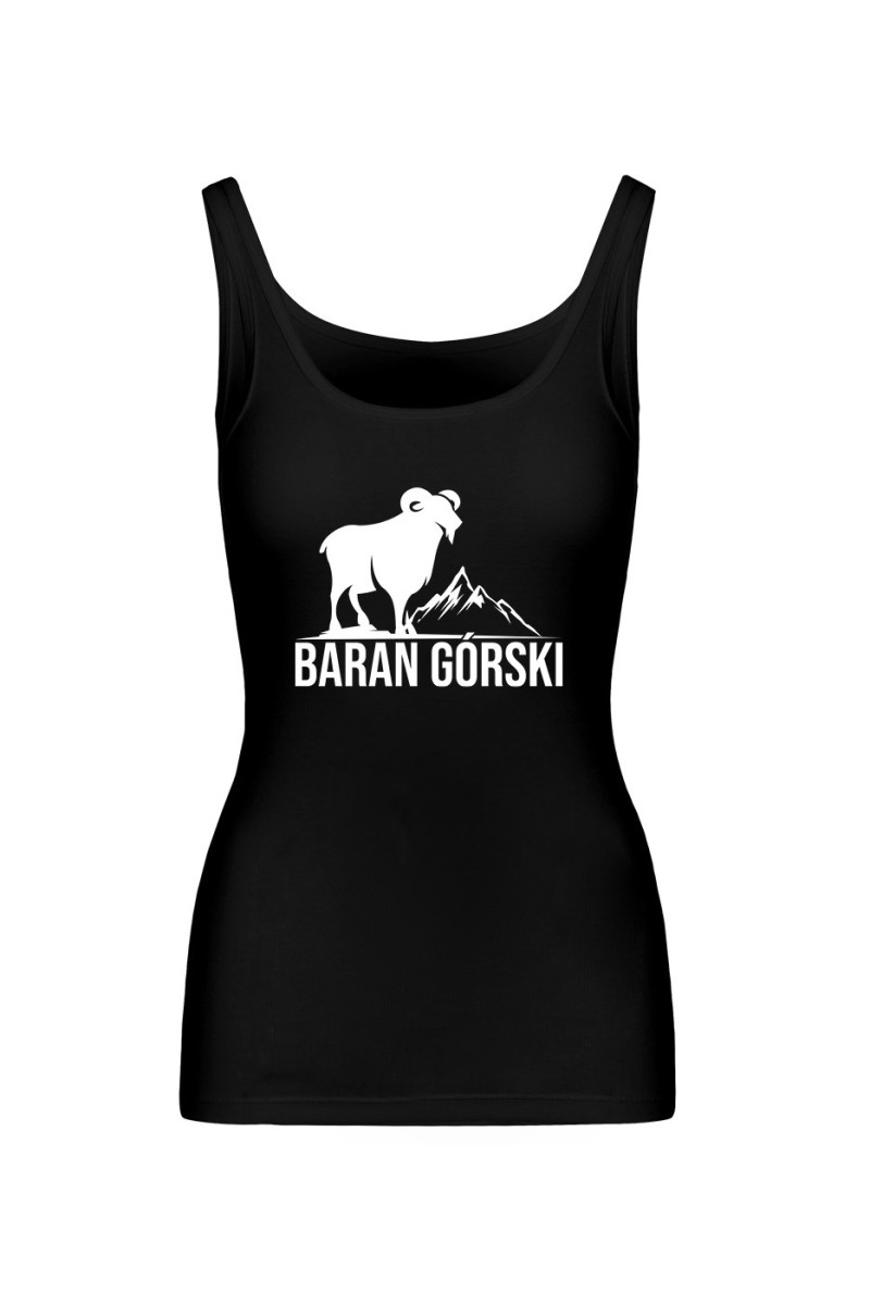 Koszulka Damska Tank Top Baran Górski