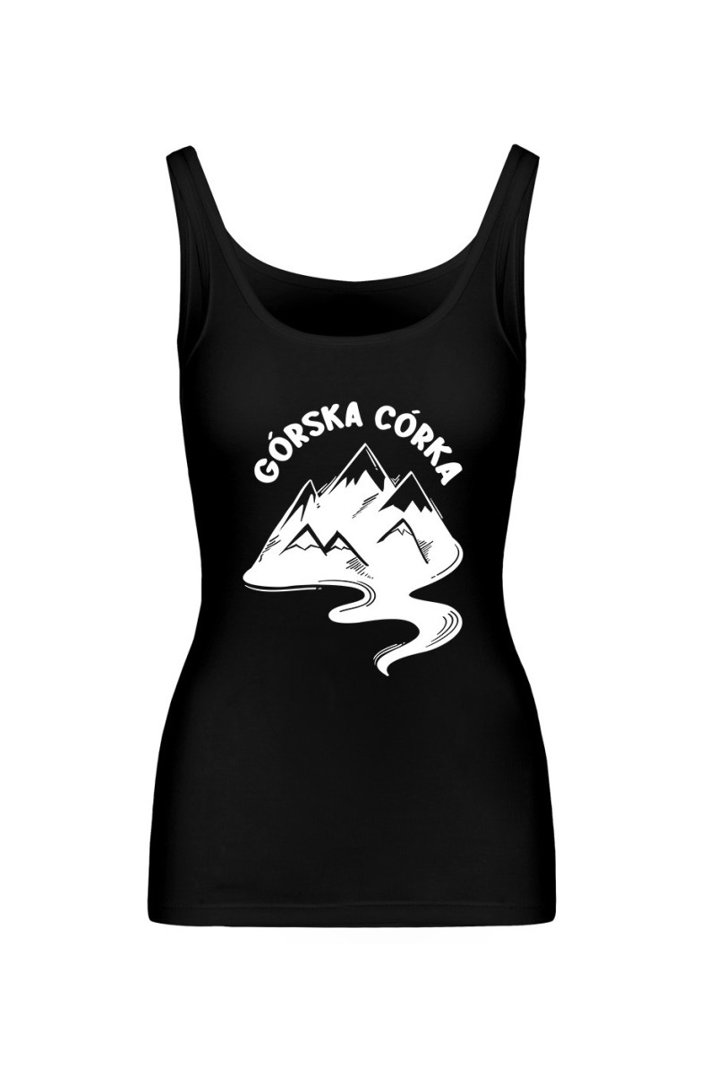 Koszulka Damska Tank Top Górska Córka Koszulka Damska Tank Top Górska Córka