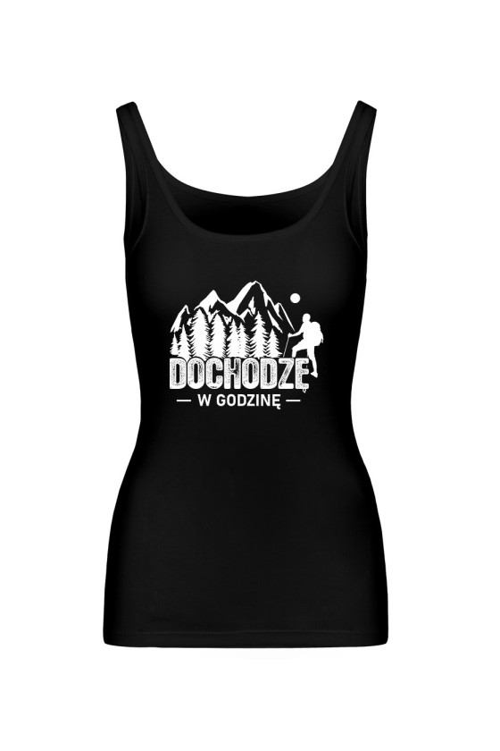 Koszulka Damska Tank Top Dochodzę W Godzinę