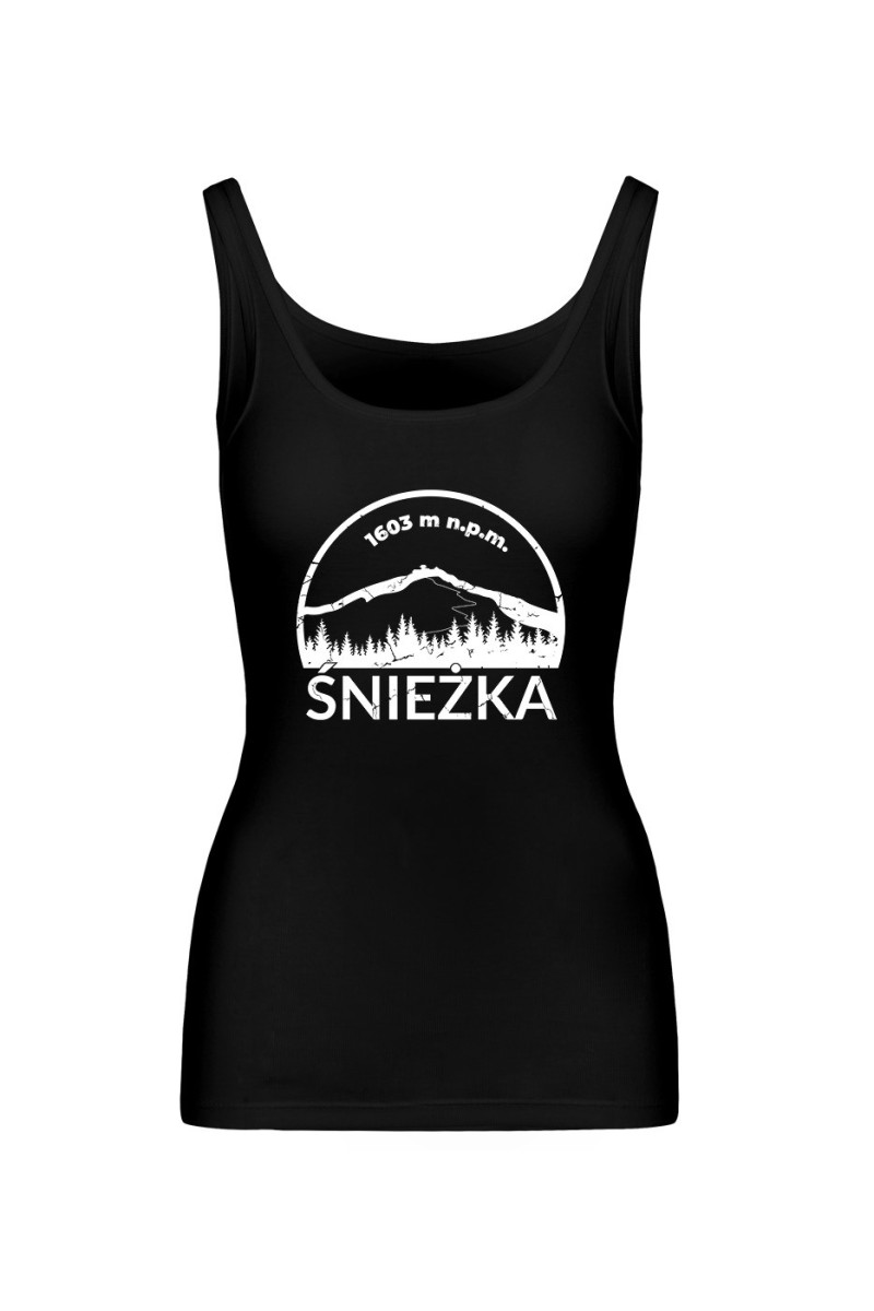 Koszulka Damska Tank Top Śnieżka 1603m n.p.m.