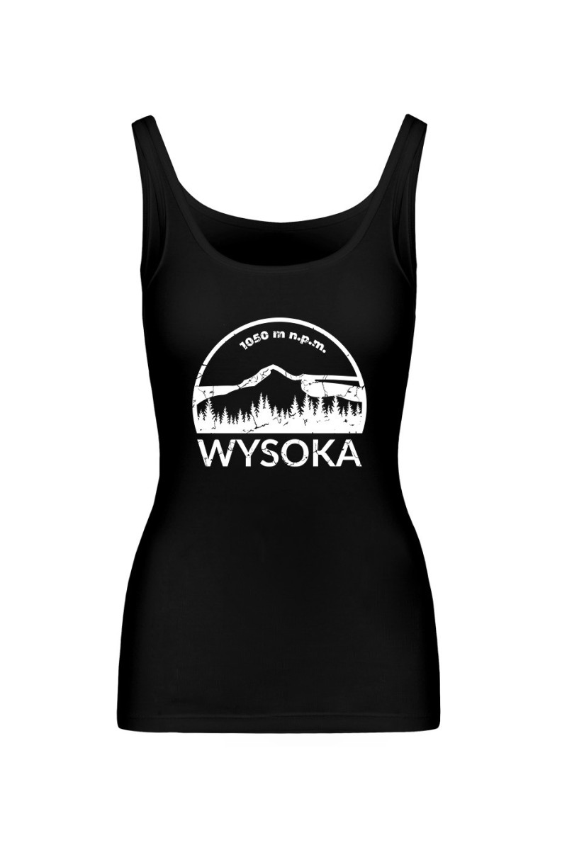 Koszulka Damska Tank Top Wysoka 1050m n.p.m.