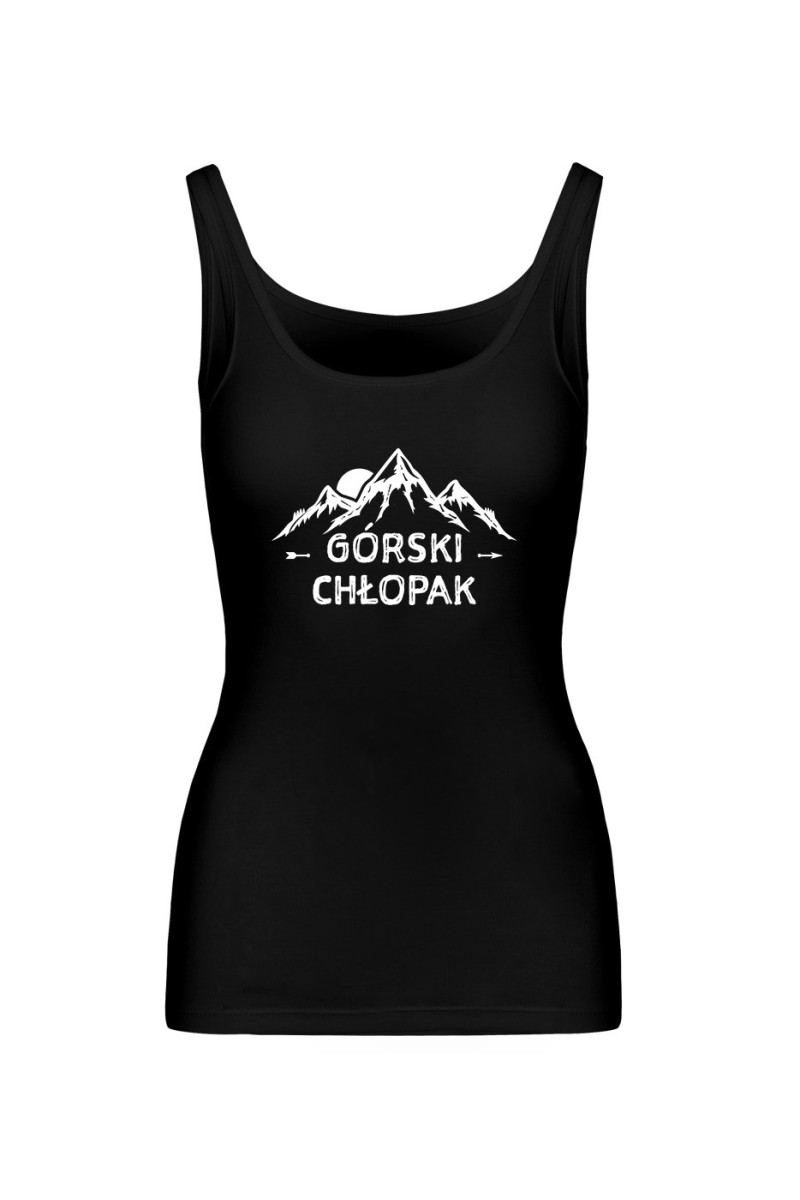 Koszulka Damska Tank Top Górski Chłopak