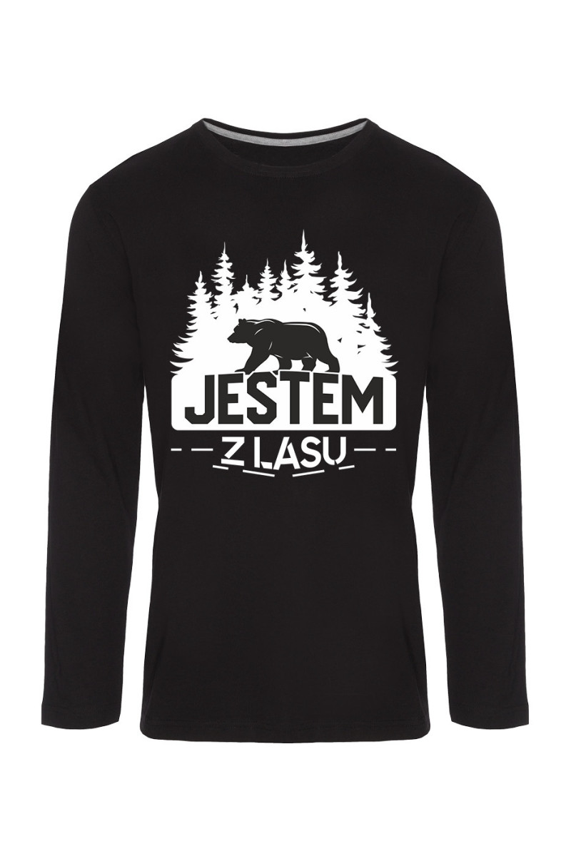 Koszulka Męska Longsleeve Jestem Z Lasu