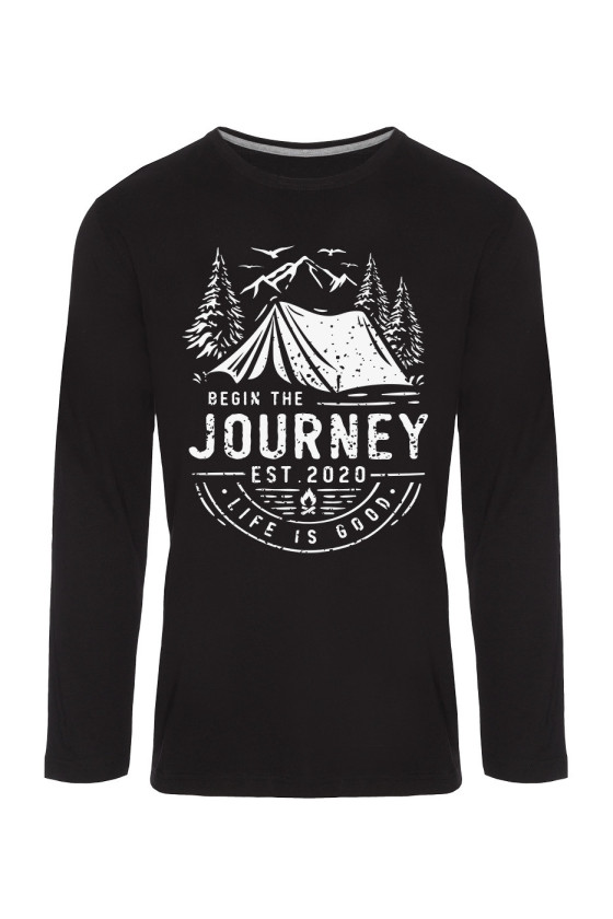 Koszulka Męska Longsleeve Begin The Journey