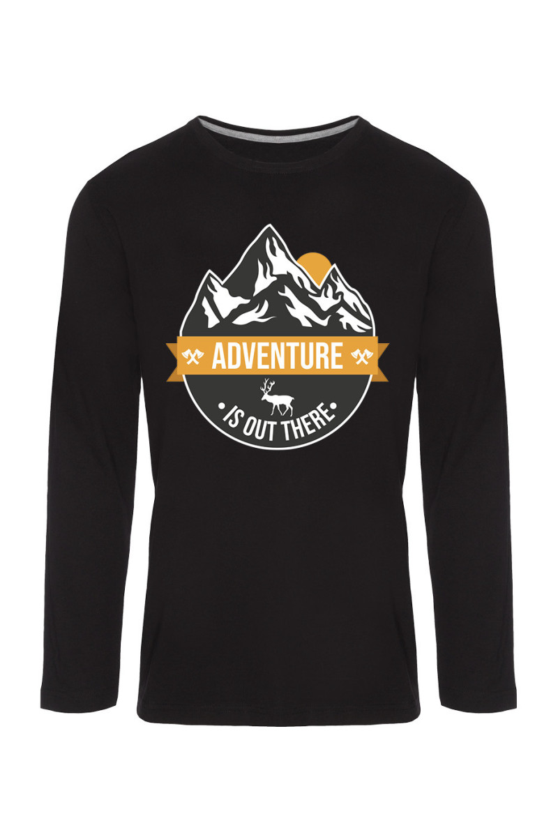 Koszulka Męska Longsleeve Adventure Is Out There