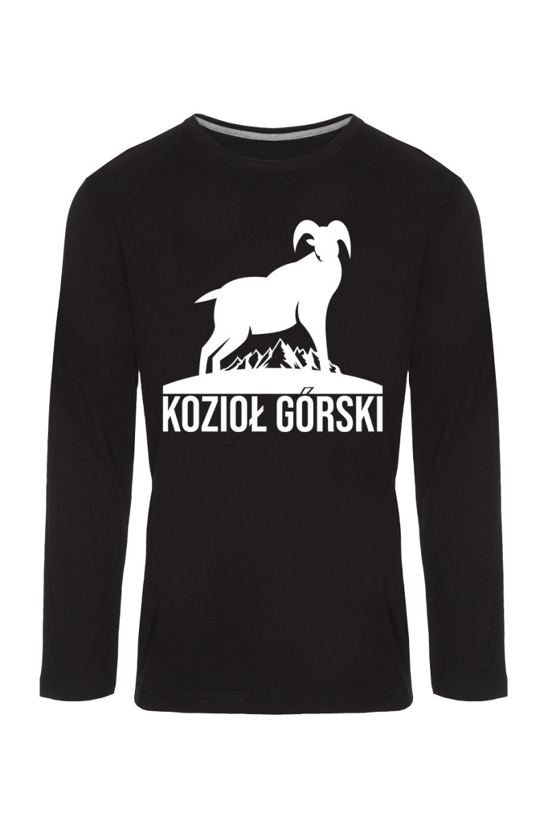 Koszulka Męska Longsleeve Kozioł Górski