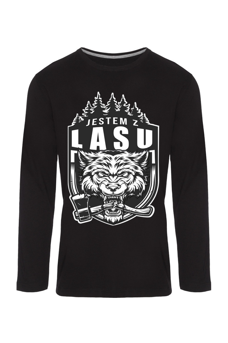 Koszulka Męska Longsleeve Jestem Z Lasu II