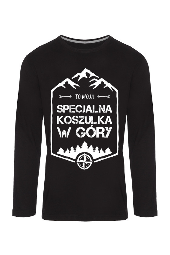 Koszulka Męska Longsleeve To Moja Specjalna Koszulka W Góry