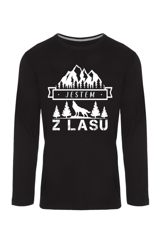 Koszulka Męska Longsleeve Jestem Z Lasu III