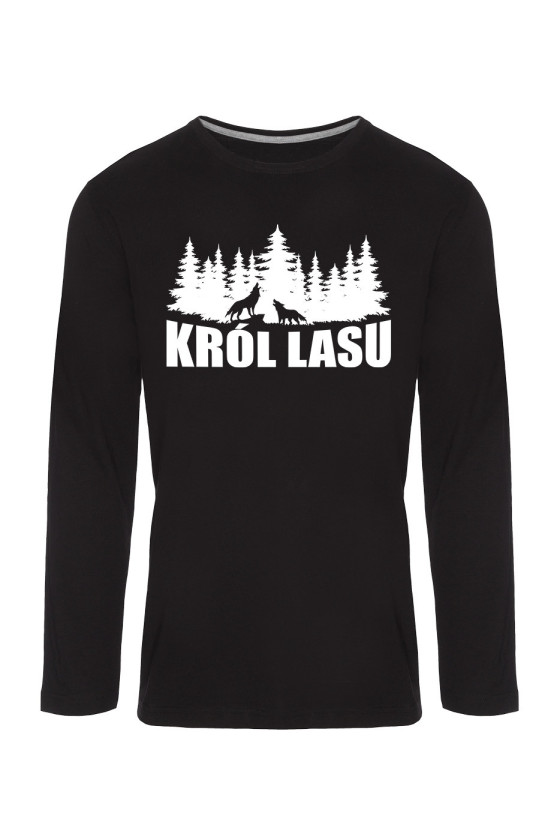 Koszulka Męska Longsleeve Król Lasu