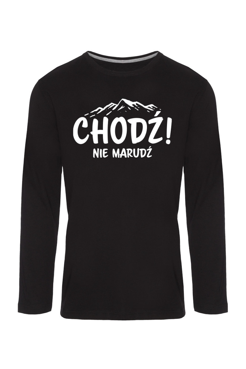 Koszulka Męska Longsleeve Chodź! Nie Marudź