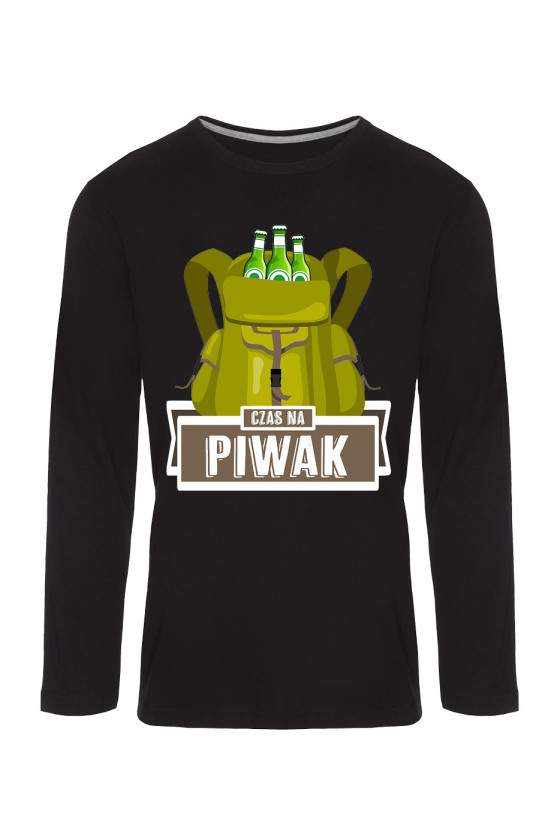 Koszulka Męska Longsleeve Czas Na Piwak