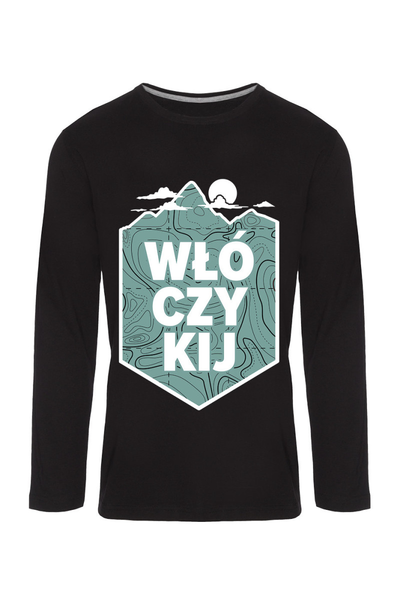 Koszulka Męska Longsleeve Włóczykij