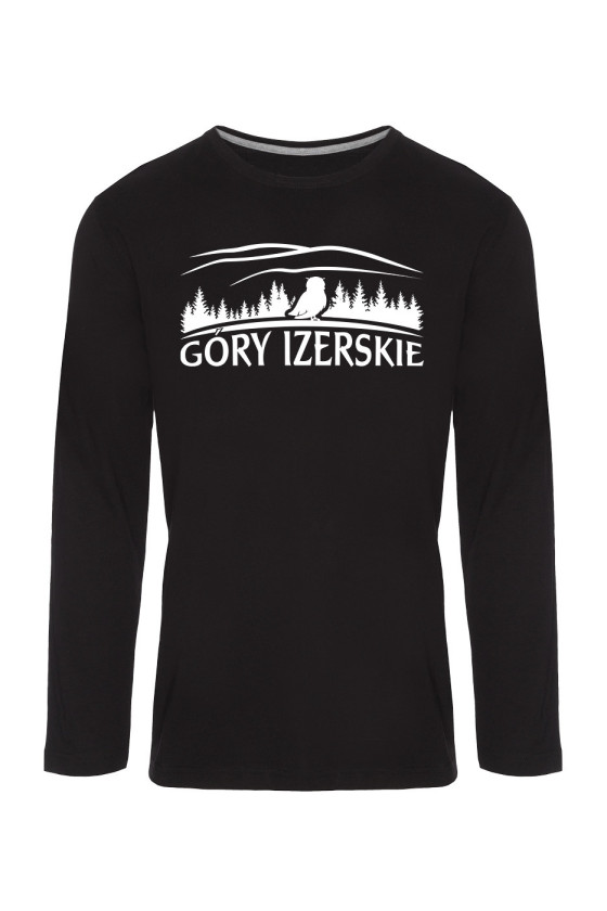 Koszulka Męska Longsleeve Góry Izerskie Pasmo Górskie