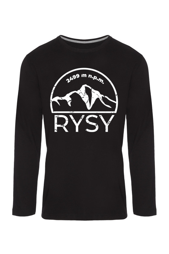 Koszulka Męska Longsleeve Rysy 2499m n.p.m.