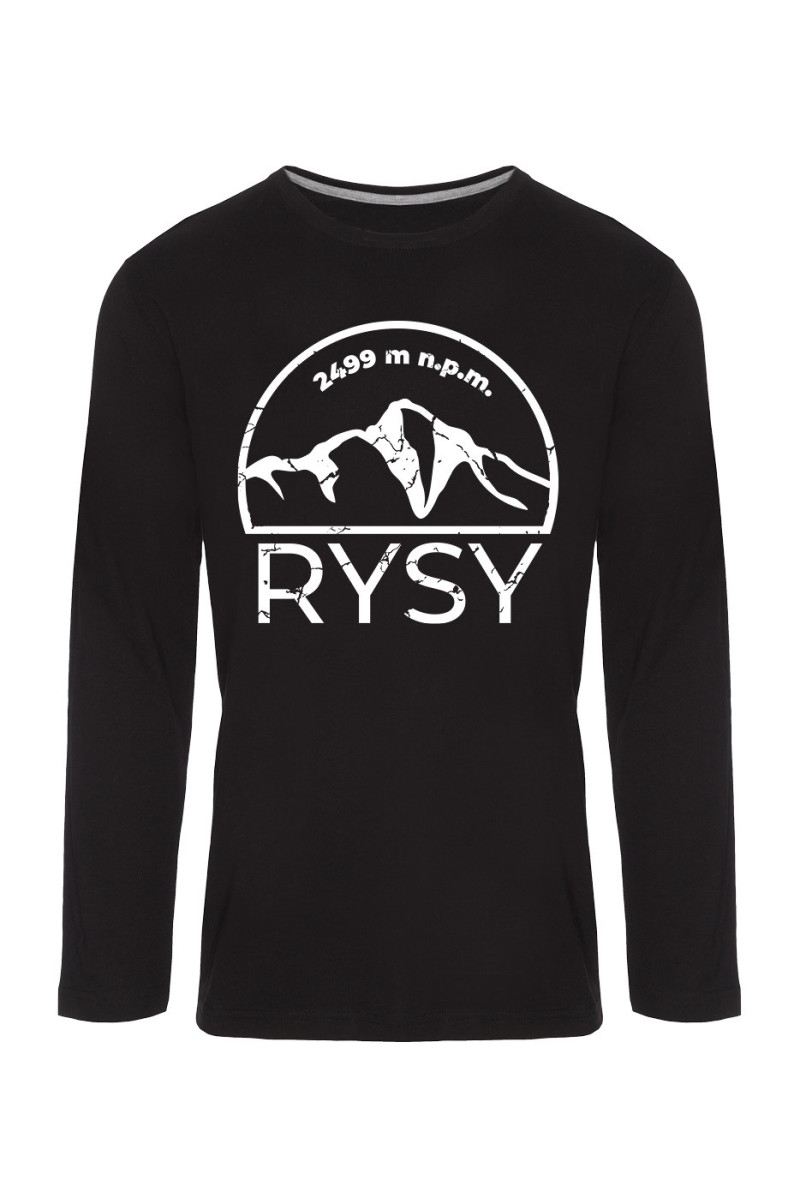 Koszulka Męska Longsleeve Rysy 2499m n.p.m.