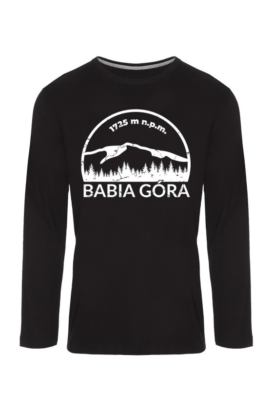 Koszulka Męska Longsleeve Babia Góra 1725m n.p.m.