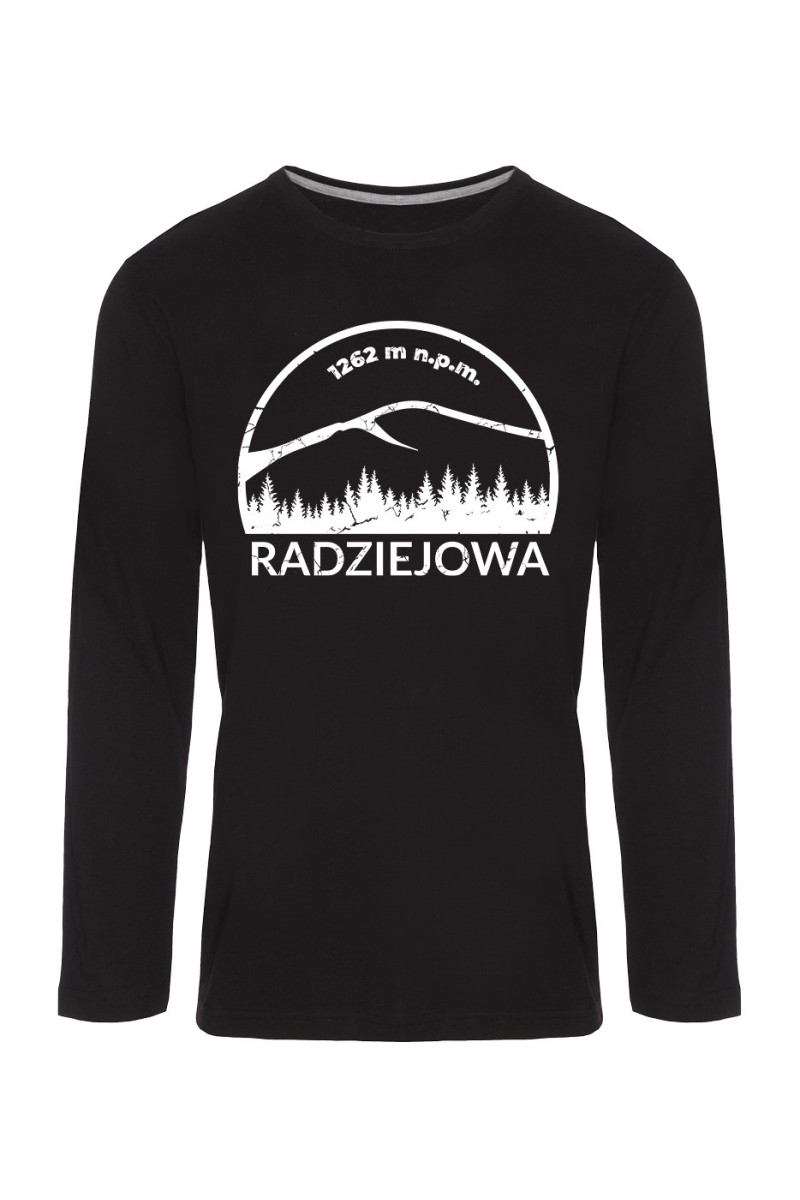 Koszulka Męska Longsleeve Radziejowa 1262m n.p.m.