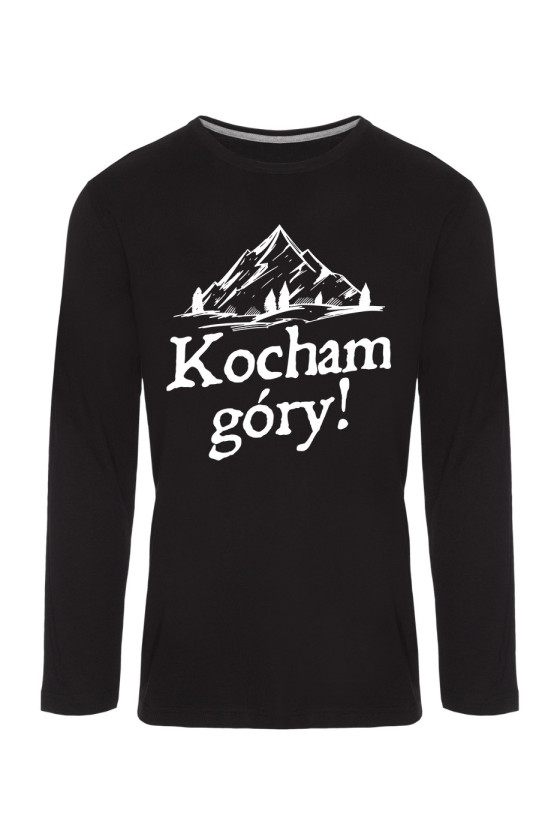 Koszulka Męska Longsleeve Kocham Góry!