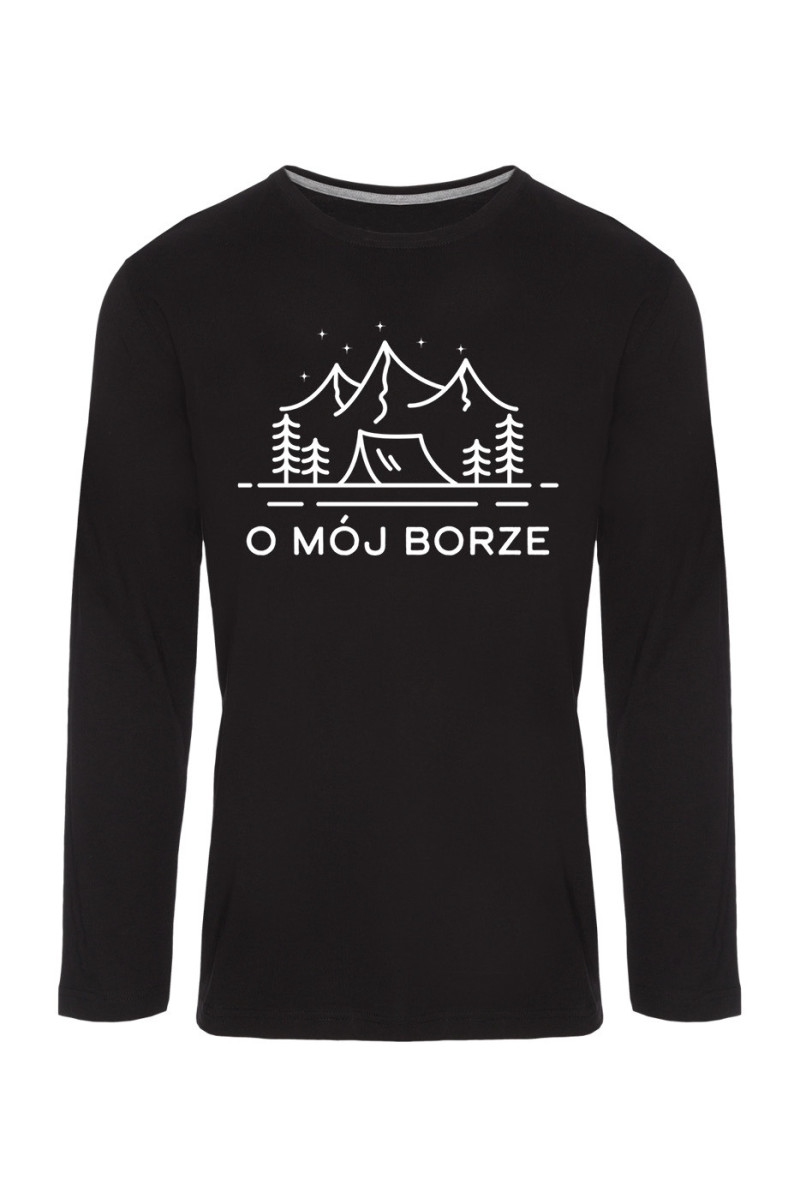 Koszulka Męska Longsleeve O Mój Borze