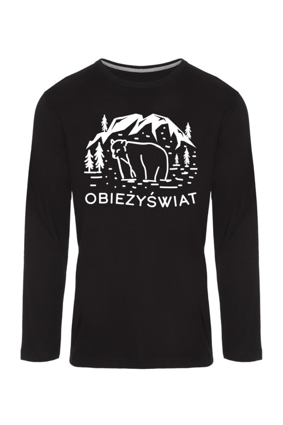 Koszulka Męska Longsleeve Obieżyświat