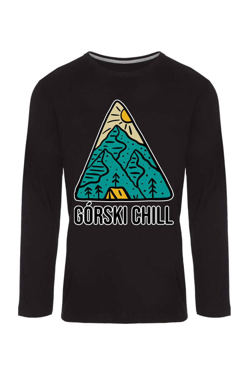 Koszulka Męska Longsleeve Górski Chill Koszulka Męska Longsleeve Górski Chill