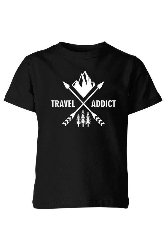 Koszulka Dziecięca Travel Addict