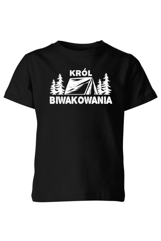 Koszulka Dziecięca Król Biwakowania