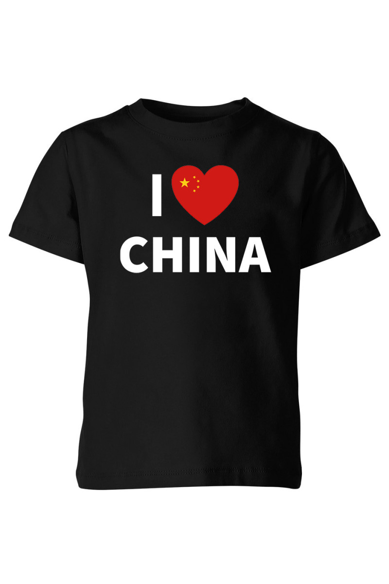 Koszulka Dziecięca I Love China