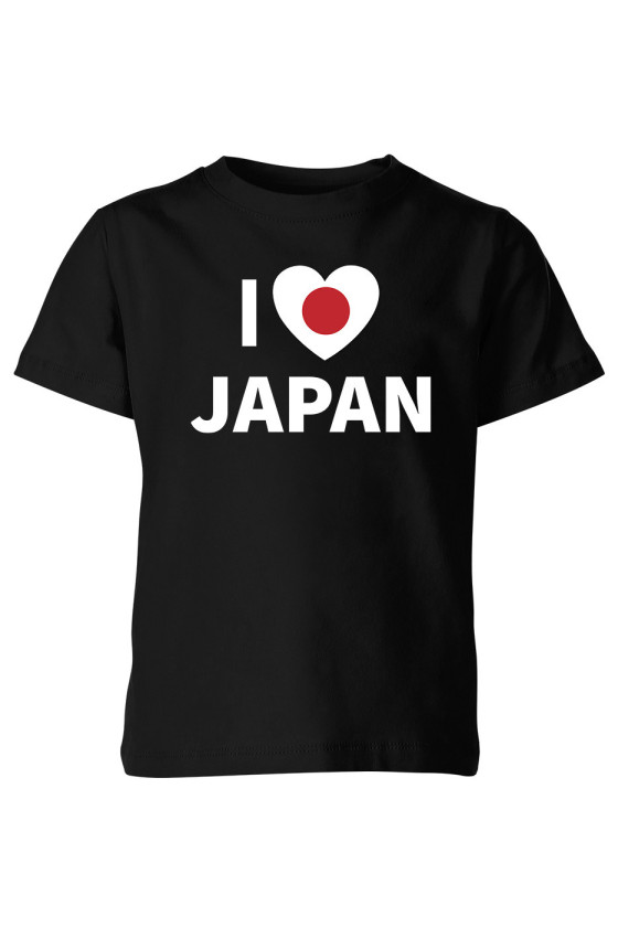 Koszulka Dziecięca I Love Japan