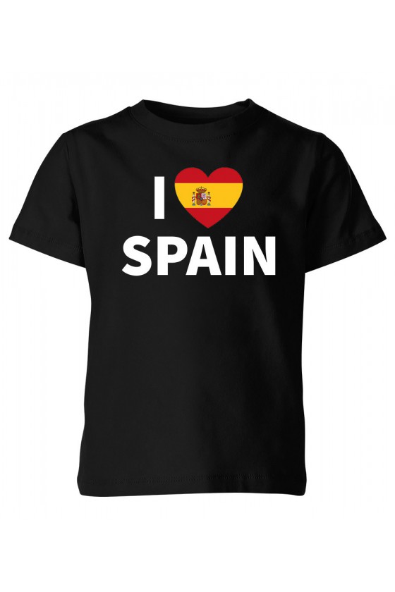 Koszulka Dziecięca I Love Spain