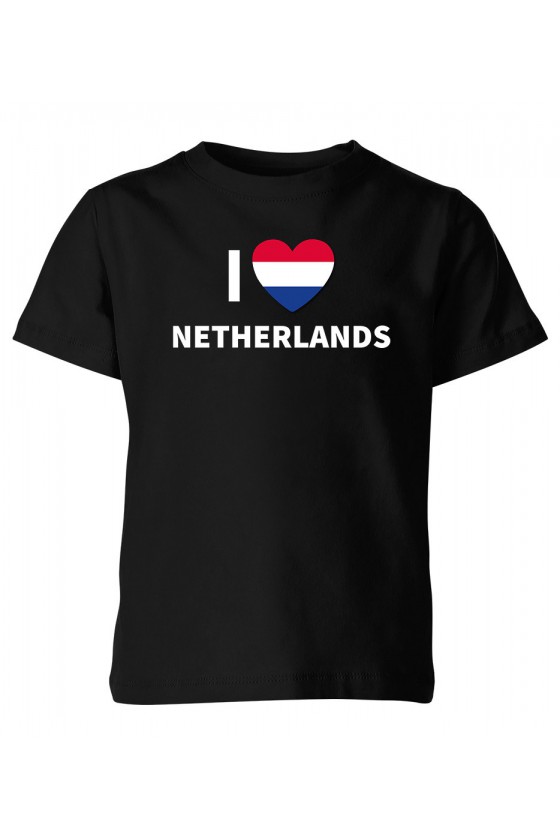 Koszulka Dziecięca I Love Netherlands