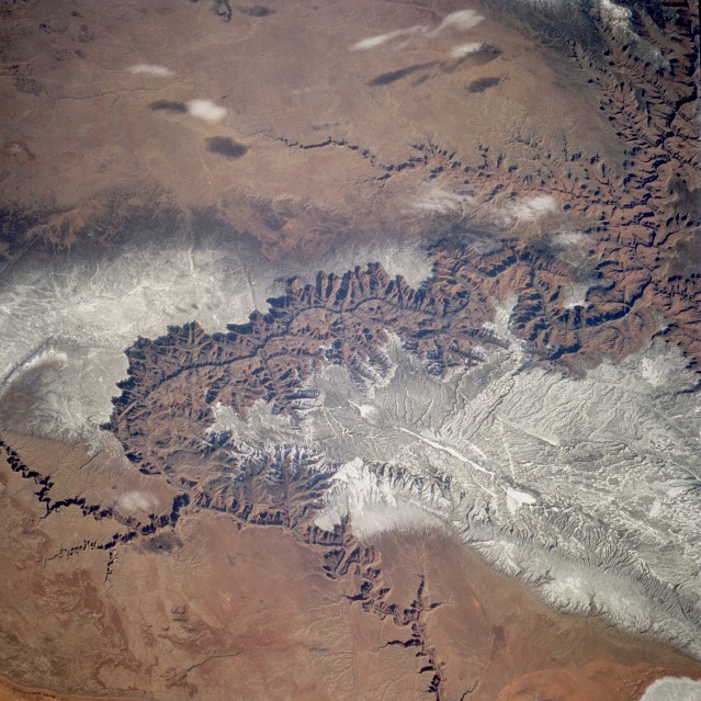 Wielki Kanion, widok z kosmosu